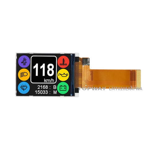 TFT LCD显示模块 - LMT020EAAFWA - TOPWAY LCD - 彩色 / 320 x 240 / 2"