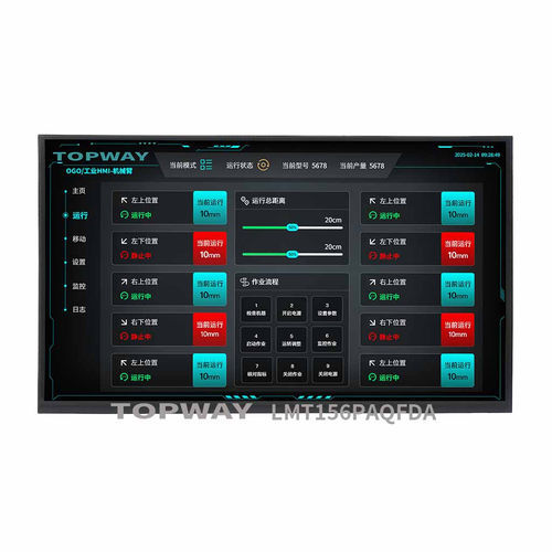 TFT LCD显示模块 - LMT156PAQFDA - TOPWAY LCD - 彩色 / 1920 x 1080 / 全高清