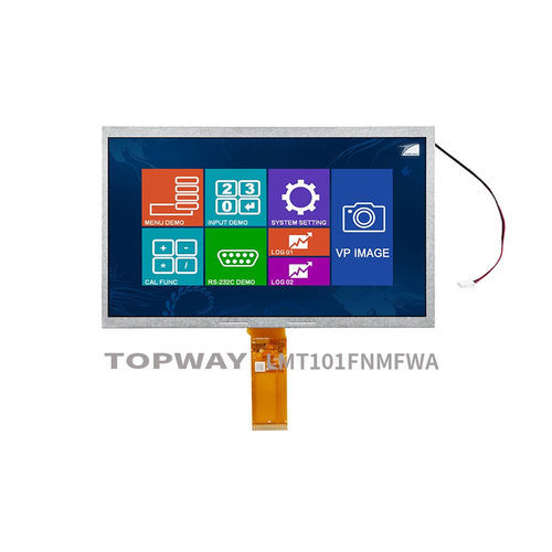 TFT LCD显示屏 - LMT101FNMFWA - TOPWAY LCD - 彩色 / 1024 x 600 / 10.1"