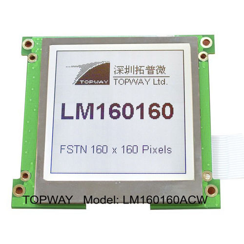液晶显示模块 - LM160160ACW-1 - TOPWAY LCD - 图像 / 160 x 160 / LED背光