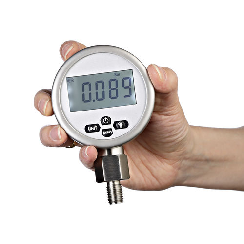 LCD显示压力计 - Digi-04 - Manometer Preiss EMPEO-KBM OHG - 不锈钢 / 波登管 / 紧凑型