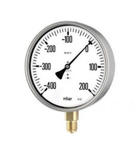 模拟压力计 - KP160 - Manometer Preiss EMPEO-KBM OHG - 螺纹 / 不锈钢 / 胶囊式