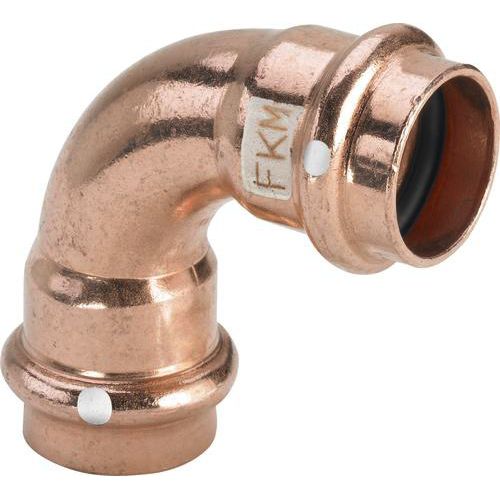液压接头 - Profipress S - Viega GmbH & Co. KG - 用于气体 / 压接式 / 肘型