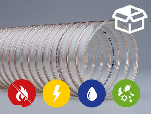 空气软管 - SMARTFLEX® 0.6 - SCHAUENBURG Ruhrkunststoff GmbH - 聚氨酯 / 抽吸 / 用于木材行业