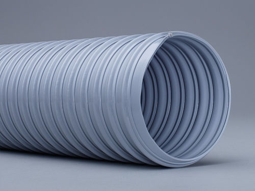 空气软管 - FLEXADUX® P 3 LF light grey - SCHAUENBURG Ruhrkunststoff GmbH - 灰尘 / 聚氨酯 / 运输