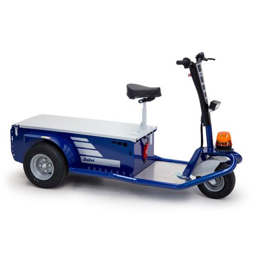 电动牵引车 - JACK L 1200W series - ZALLYS - 3轮 / 坐驾式 / 紧凑型