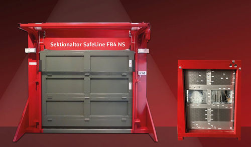 分段大门 - FB4 NS - Jansen Tore GmbH & Co.KG - 电子控制 / 高安全性