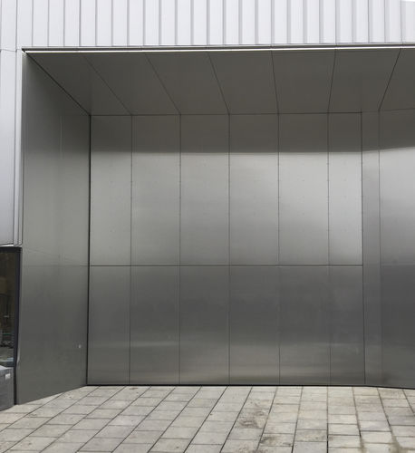 分段大门 - Jansen Tore GmbH & Co.KG - 立式 / 工业 / 钢