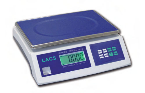 计数器秤 - LACS-N series - LAUMAS Elettronica - LCD显示 / 不锈钢 / 电池驱动