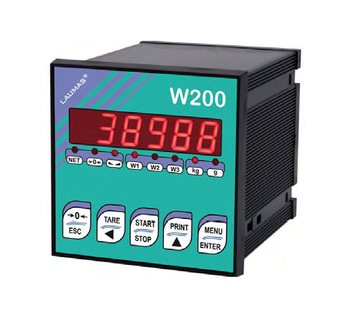LED显示称重仪表 - W200 series - LAUMAS Elettronica - 面板式 / IP54 / 多功能