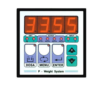 数码称重仪表 - PWS  - LAUMAS Elettronica - LED 显示 / 壁挂安装 / 面板式