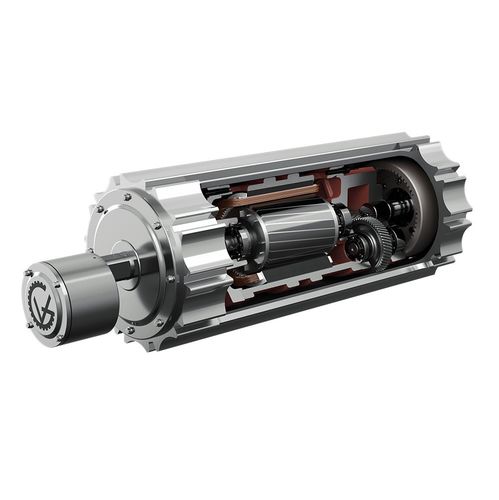 卫生应用电动滚筒 - SSV TM100 - SSV TM215 - Van der Graaf - 单相/三相 / 有序 / 带式输送机用