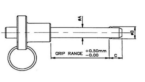 丁字把手快卸销 - 620, 625 series - Specialty & Fasteners Components
