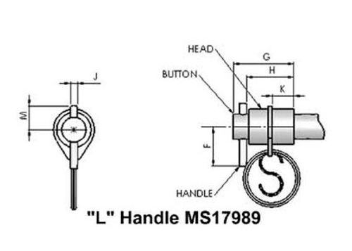 双动式快卸销 - MS 17988, MS 17990 series - Specialty & Fasteners Components