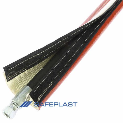 防护套管 - SFSWV-RD Series - SAFEPLAST OY - 管状 / 用于软管 / 硅类橡胶