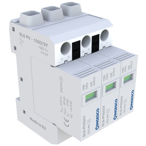 2型避雷器 - SLS-PV1000/3Y - INGESCO - 用于光伏设备 / 插入式 / DIN导轨