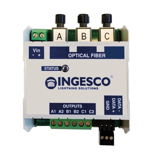 光纤接收器 - DL EOLOS FO-RCVR - INGESCO - 照明用 / RS-485 / MODBUS