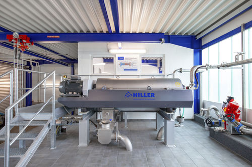 废水滗析器 - DecaPress&reg; - Hiller GmbH - 用于污泥浓缩 / 离心 / 卧式