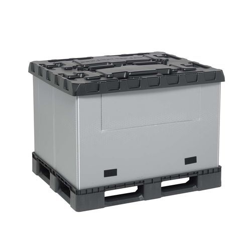 围板折叠式货盘箱 - SF 1000 TB - SMART FLOW EUROPE - 塑料 / 存储 / 折叠