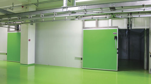 滑动式门 - CANTEK Cold Storage - Meat Processing - 室内 / 冷藏室 / 快速