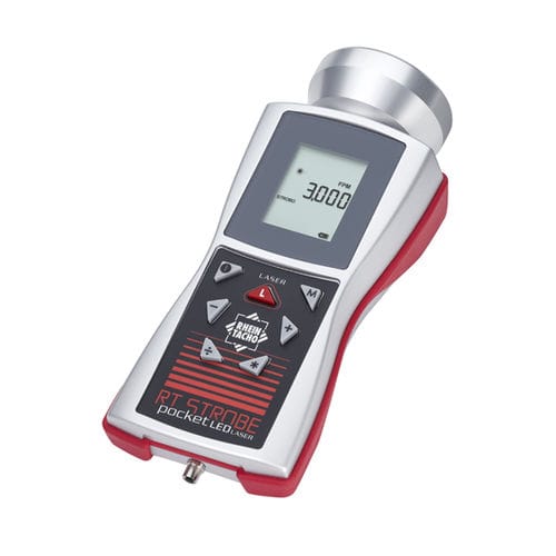激光转速表频闪观测器 - RT STROBE pocketLED LASER T - RHEINTACHO Messtechnik GmbH - 数字 / LED式 / 紧凑型