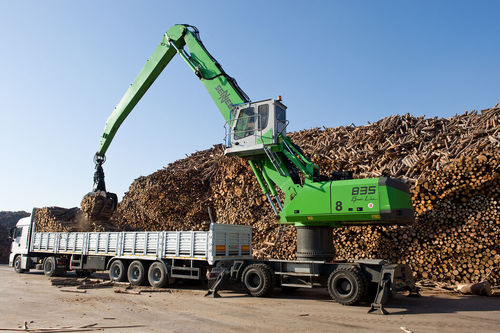 履带式物料处理机 - 835 E series - SENNEBOGEN Maschinenfabrik GmbH/德国SENNEBOGEN - 轮胎式 / 液压 / 电动