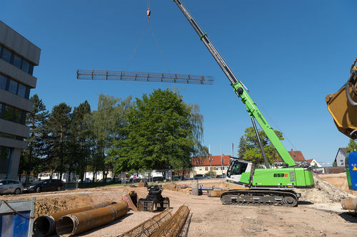 伸缩臂起重机 - 653 E - SENNEBOGEN Maschinenfabrik GmbH/德国SENNEBOGEN - 履带式 / 吊杆 / 工程