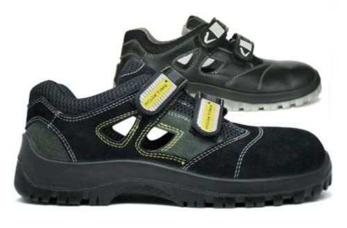 施工安全防护鞋 - VL1121619 - Suzhou I-Best shoes co., Ltd. - 防滑 / 皮质 / 开放式