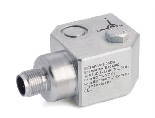 三轴加速度计 - HS-173I series - Hansford Sensors - 压电 / 本质安全 / IP67