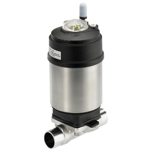 球心截止阀门 - 2103  - BÜRKERT FLUID CONTROL SYSTEMS - 气动操控式 / 用于天然气 / 焊接
