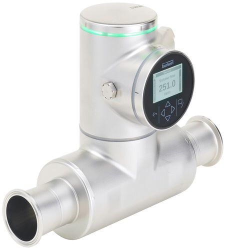 声学流量计 - 8098 - BÜRKERT FLUID CONTROL SYSTEMS - 质量 / 液体 / DN50-2"