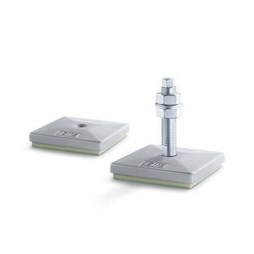机器脚座 - BNV / BNVS series - Bilz Vibration Technology AG - 设备用 / 橡胶 / 水平
