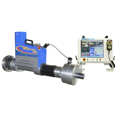 便携式直线镗孔机 / CNC数控 - WS3 Full CNC - Sir Meccanica S.p.A. - 用于焊接 / 表面加工 / 多功能