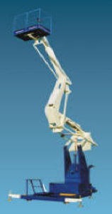 牵引式伸缩臂式升降机 - max. 350 kg, max. 9 m | PAK series - Gruniverpal S.r.l. - 电动 / 紧凑型