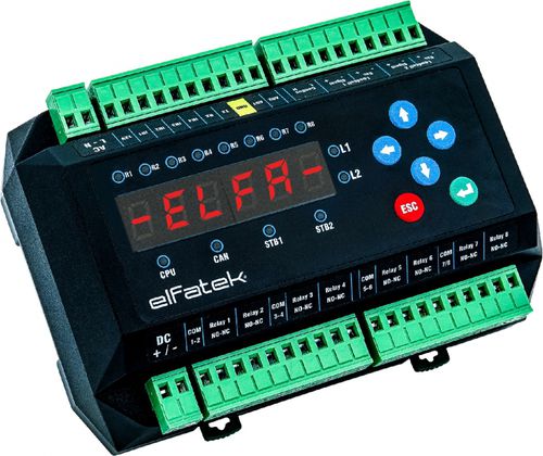载荷指示器及控制器 - Dual - Elfa Group - LED显示 / 6位显示 / DIN导轨