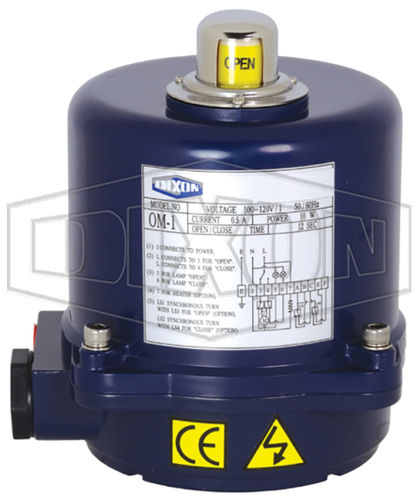 阀门电动执行器 - BEOM-13E-11 - DIXON GROUP EUROPE - 直角回转 / 齿条齿轮 / 单相