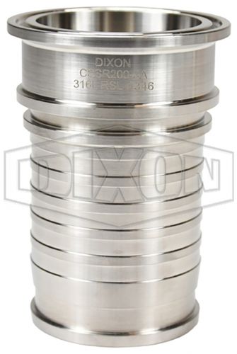 液压接头 - CSSR100-3A - DIXON GROUP EUROPE - 压接式 / 不锈钢 / 高压式
