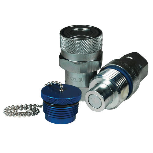 圆柱塞子 - VEP-Series Threaded Flushface Interchange - DIXON GROUP EUROPE - 螺纹 / 母端 / 钢