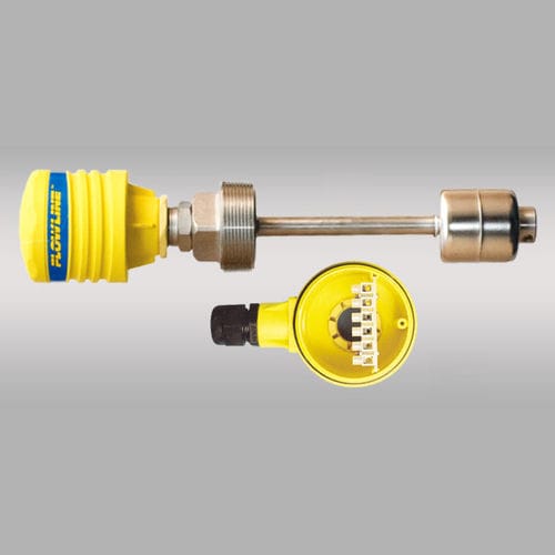 浮筒式液位变送器 - FloaTek™ LV55 series - Flowline - 液体 / 4-20 mA / 2线式