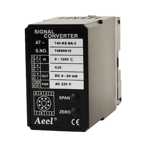 信号变换器 - AT-740 JZ KZ EZ TZ RZ - Autotronic Enterprise Co., Ltd. (Aecl) - 用于热电偶 / DIN导轨