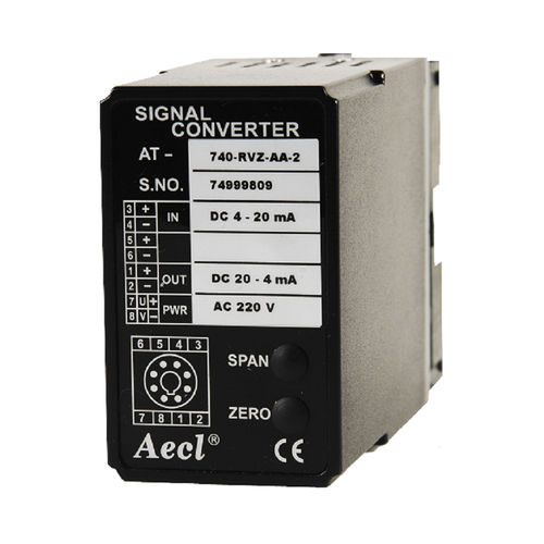 模拟信号变流器 - AT-740 RV RVZ - Autotronic Enterprise Co., Ltd. (Aecl) - DIN导轨