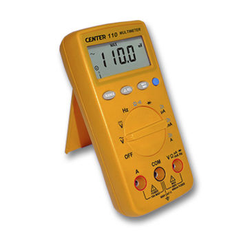 数字万用表 - 110 - CENTER TECHNOLOGY - 手持式 / 600 V / 10 A