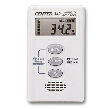 温度数据采集器 - 342 - CENTER TECHNOLOGY - 湿度 / PC接口 / LCD显示