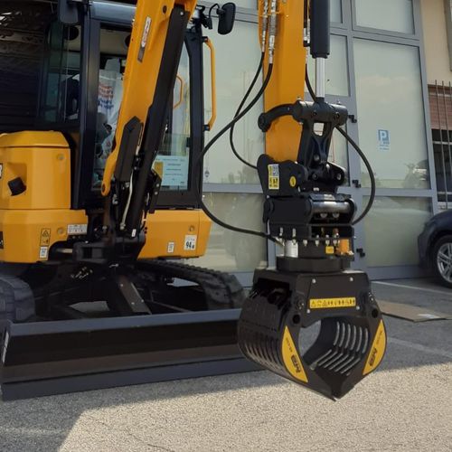 液压分拣抓斗 - MB-G350 S4 - MB Crusher - 用于石材 / 木材