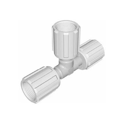 液压接头 - Furon® FlareGrip® II  - Saint-Gobain Performance Plastics - Process System - 螺纹 / T形 / 塑料