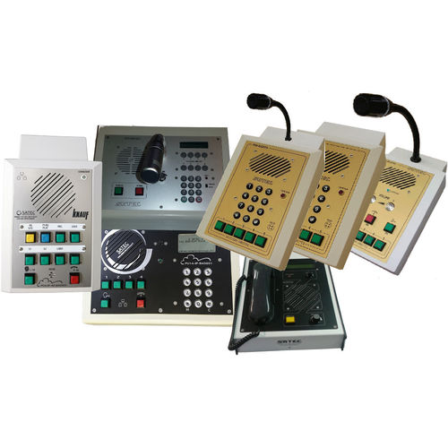 门禁对讲系统 - Pupitre interphone - SATEC - 船舶 / 台式 / 用于电梯