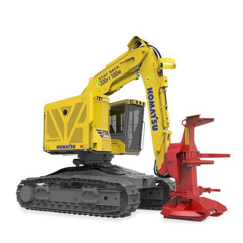 伐木采伐-集中机 / 履带 - XT465L-5 - KOMATSU Forest/小松 - 伐木运输车