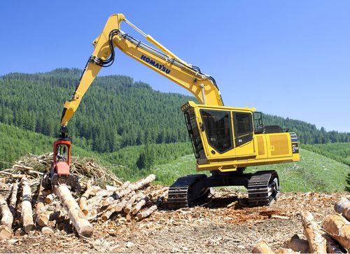 履带式伐木采伐机 - PC210LL-10 - KOMATSU Forest/小松