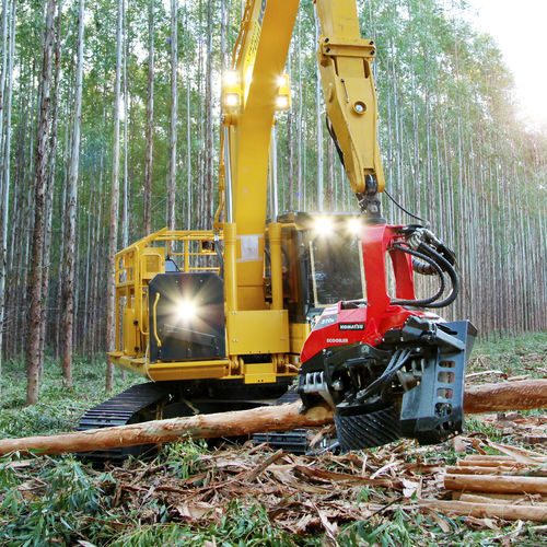 滚筒式砍伐机头 - 370E - KOMATSU Forest