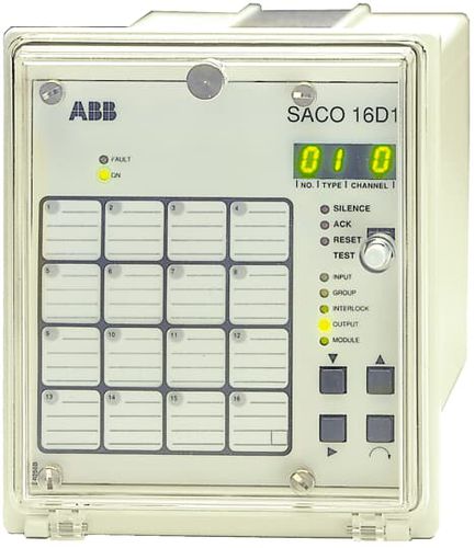 海洋应用警报指示器 - SACO 16D1 - ABB Oy Distribution Automation - 16数字输入
